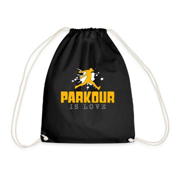 Parkour - Sac de sport léger - noir - Devant