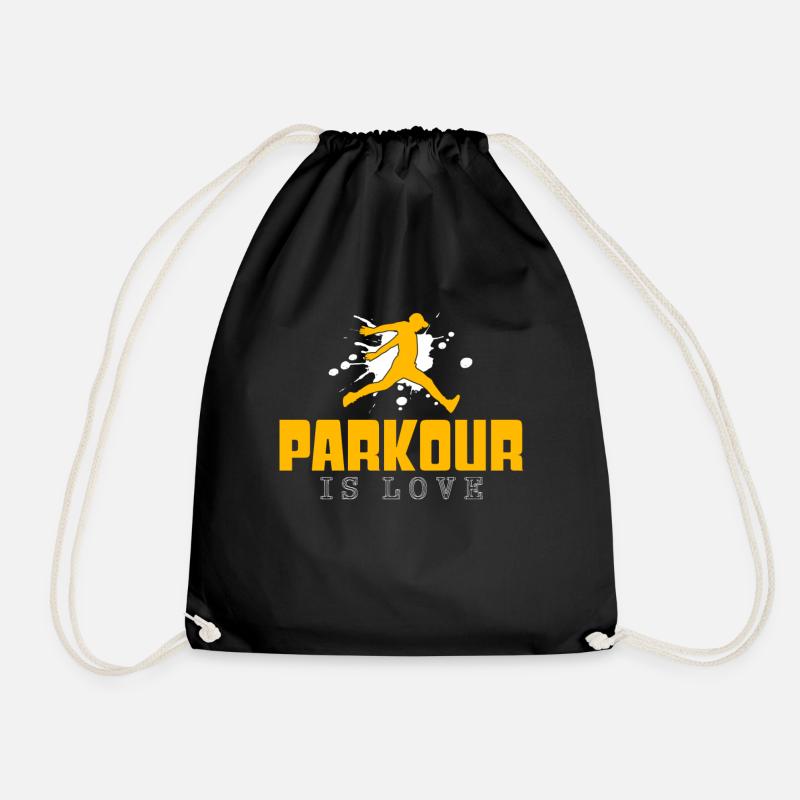 Parkour - Sac de sport léger - noir