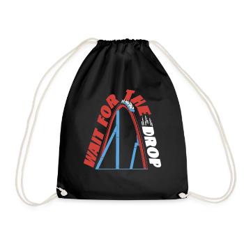 Scooter Coaster attendre la chute - Sac de sport léger - noir - Devant