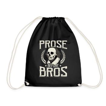 Shakespeare Literature - Drawstring Bag - black - Front