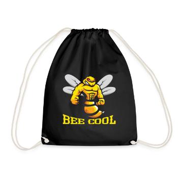 Cadeau d'apiculteur apiculteur abeille abeille - Sac de sport léger - noir - Devant