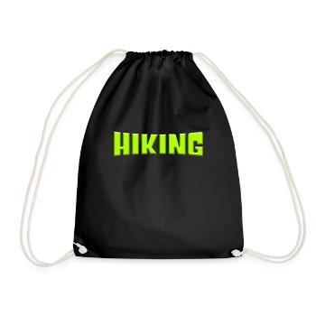Wander - Drawstring Bag - black - Front