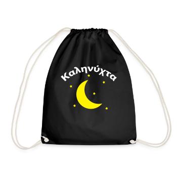 Καληνύχτα Grèce Grec Bonne Nuit - Sac de sport léger - noir - Devant