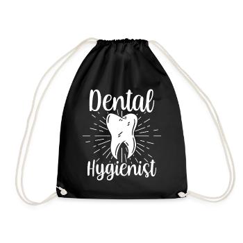 Hygiénistes dentaires Dentiste Équipe d’hygiène dentaire - Sac de sport léger - noir - Devant
