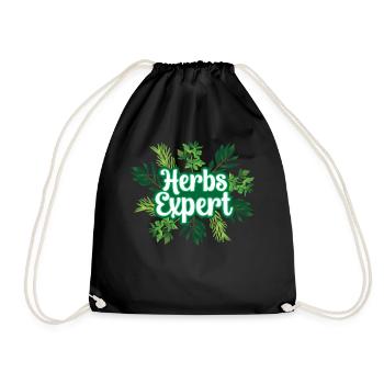 Herb Expert Herb Herb Garden - Sac de sport léger - noir - Devant