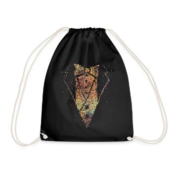 Costume De Remplacement Costume Confetti Cologne Carnaval Jeck - Sac de sport léger - noir - Devant