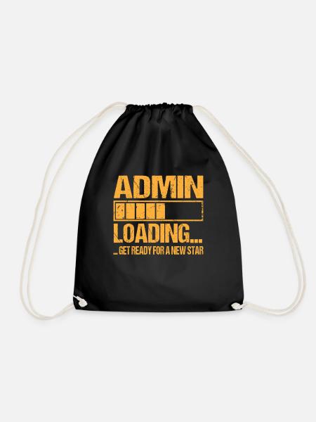 Admin loading Admin Ausbildung - Turnbeutel - Schwarz