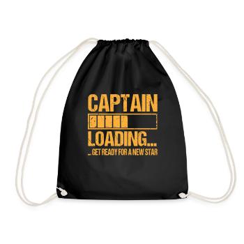 Capitaine de chargement Formation de capitaine - Sac de sport léger - noir - Devant