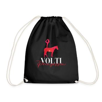 Volti Princess - sport équestre de voltige - Sac de sport léger - noir - Devant