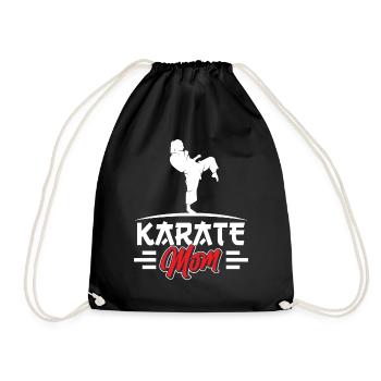 Karaté Mère Arts Martiaux Combattant d’Arts Martiaux - Sac de sport léger - noir - Devant