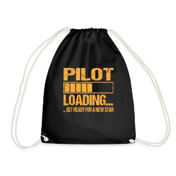 Chargement pilote Formation des pilotes - Sac de sport léger - noir - Devant