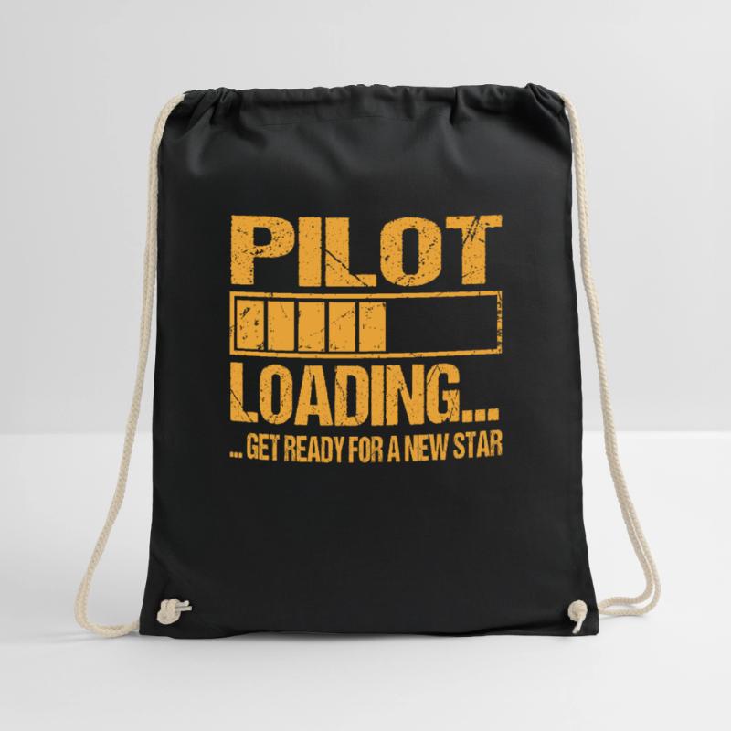 Pilot loading Pilot Ausbildung Turnbeutel