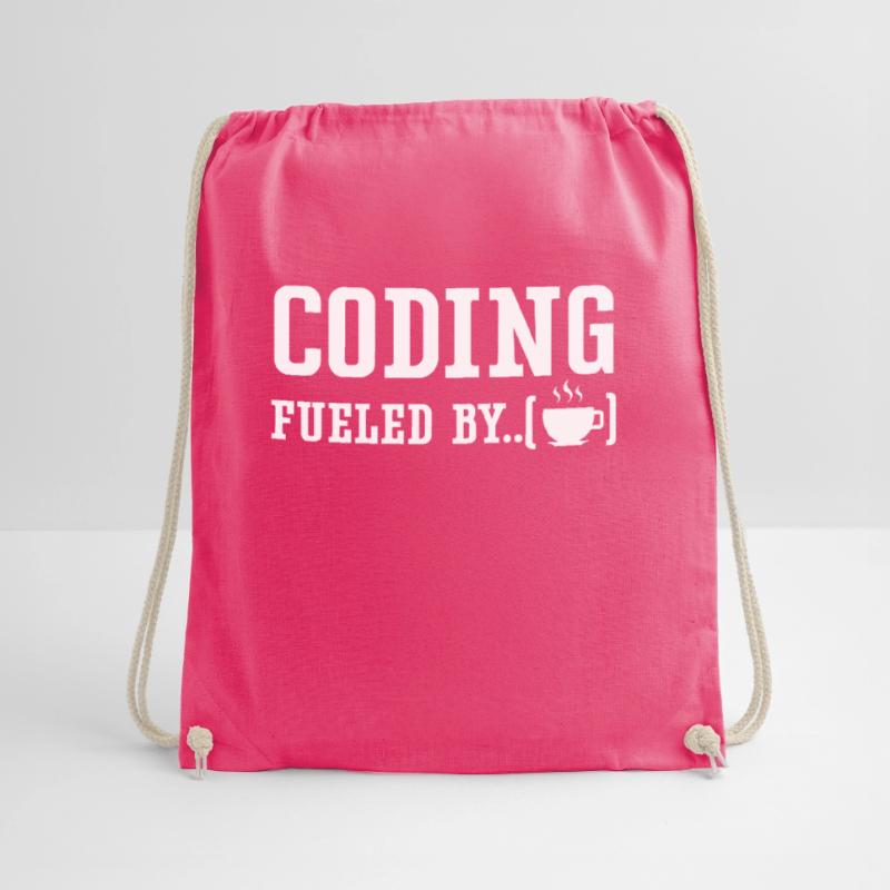 Programmieren Angetrieben Durch Koffein Coding Turnbeutel