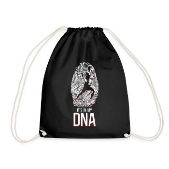 Running Runner Half Marathon - Drawstring Bag - black - Front