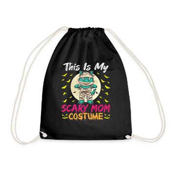 C’est mon costume de maman effrayant drôle Halloween - Sac de sport léger - noir - Devant