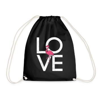 Flamant - Sac de sport léger - noir - Devant