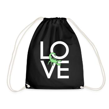 Scorpion - Drawstring Bag - black - Front