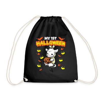 Mon premier anniversaire d’Halloween Scary Hallow’s Eve - Sac de sport léger - noir - Devant