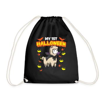 Mon premier anniversaire d’Halloween Scary Hallow’s Eve - Sac de sport léger - noir - Devant