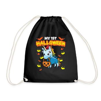 Mon premier anniversaire d’Halloween Scary Hallow’s Eve - Sac de sport léger - noir - Devant