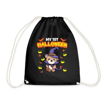 Mon premier anniversaire d’Halloween Scary Hallow’s Eve - Sac de sport léger - noir - Devant