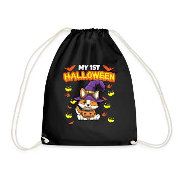 Mon premier anniversaire d’Halloween Scary Hallow’s Eve - Sac de sport léger - noir - Devant