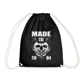 Fabriqué en 2004 Vintage Retro Limited Edition - Sac de sport léger - noir - Devant