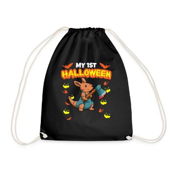 Mon premier anniversaire d’Halloween Scary Hallow’s Eve - Sac de sport léger - noir - Devant