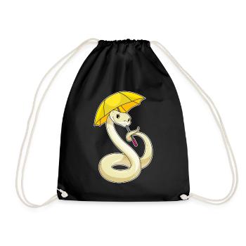 Parapluie serpent - Sac de sport léger - noir - Devant