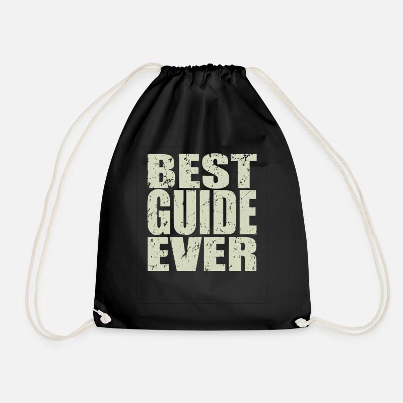 Best Guide ever Guide Geschenk - Turnbeutel - Schwarz