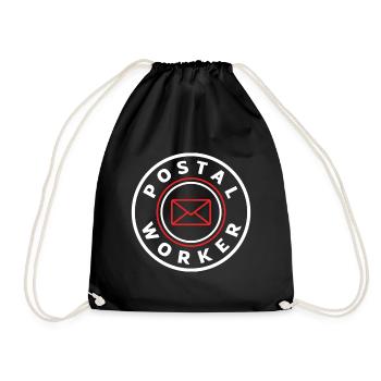 Postal officials - Drawstring Bag - black - Front
