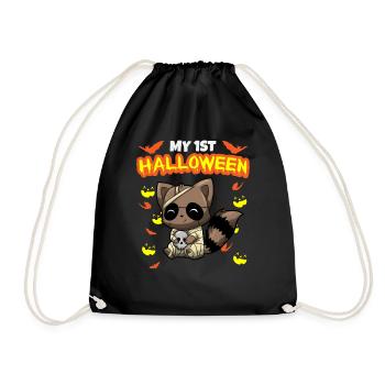 Mon premier anniversaire d’Halloween Scary Hallow’s Eve - Sac de sport léger - noir - Devant