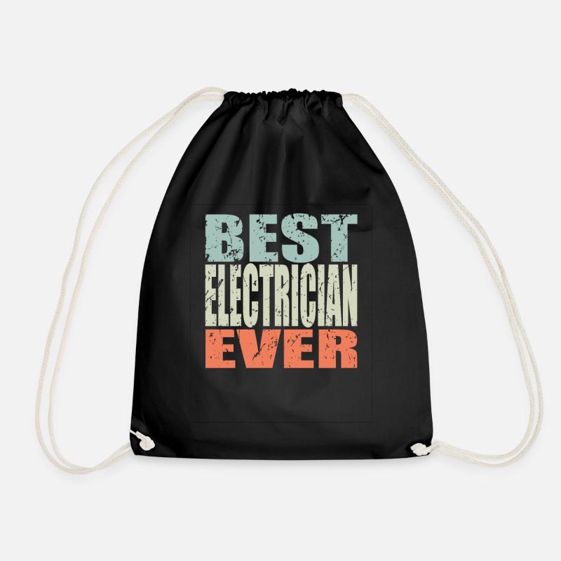 Meilleur cadeau d’électricien de tous les temps - Sac de sport léger - noir