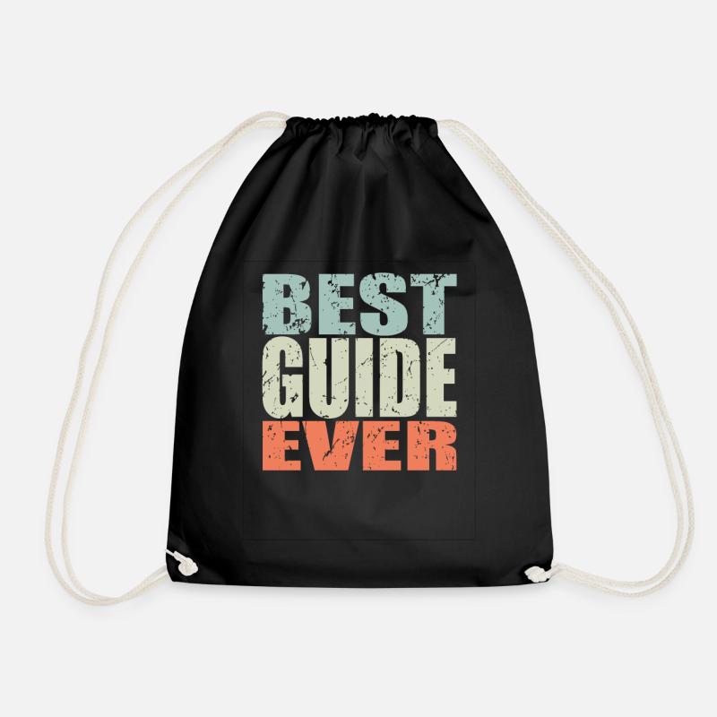 Best Guide ever Guide Geschenk - Turnbeutel - Schwarz
