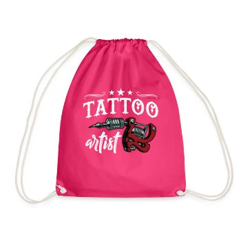 Tatoueur Body Art - Sac de sport léger - fuchsia - Devant