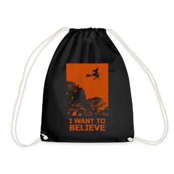 Horror Horror Movie Outfit Movie Fetival Halloween - Drawstring Bag - black - Front