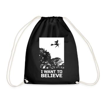 Horror Horror Movie Outfit Movie Fetival Halloween - Drawstring Bag - black - Front