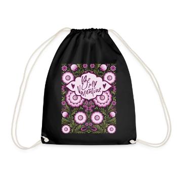 Be-My-Valentine, dicton romantique, Saint-Valentin - Sac de sport léger - noir - Devant