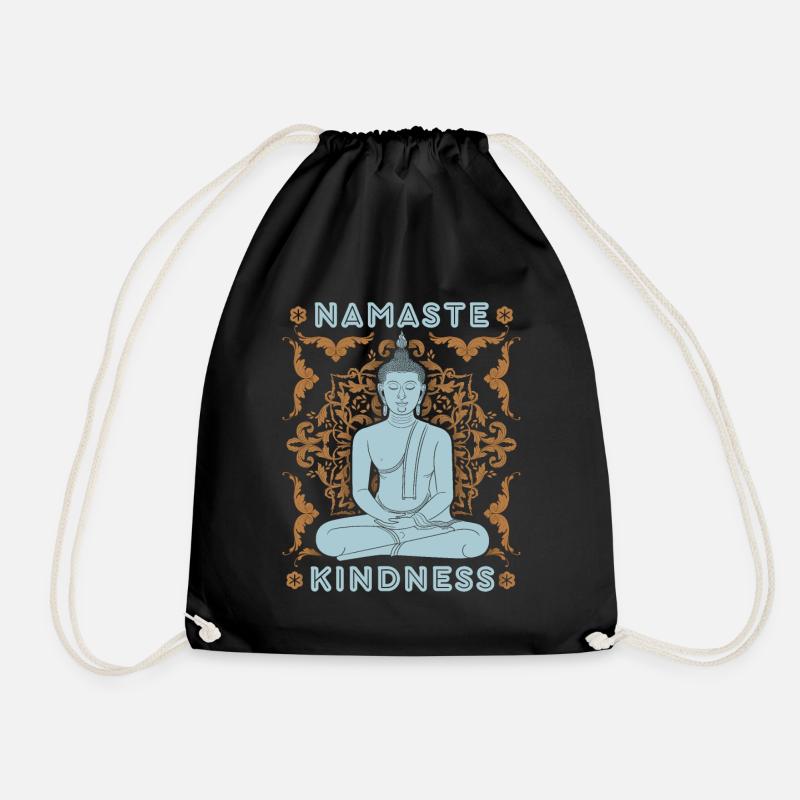 Buddha Design, Bouddha thaïlandais, Thaïlande - Sac de sport léger - noir