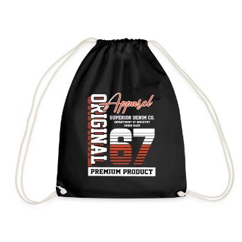 1967 Vintage Anniversaire Vintage Cadeau Rétro - Sac de sport léger - noir - Devant