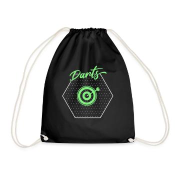 Darts - Drawstring Bag - black - Front