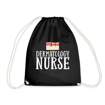 Dermatology Skin Care Skin Medicine Disease - Drawstring Bag - black - Front