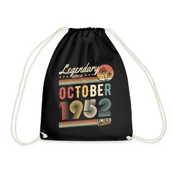 Legendary Since October 1952 Limited Edition - Turnbeutel - Schwarz - Vorne
