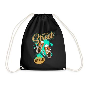 Sneakers Sneaker Love Sneaker Dicton - Sac de sport léger - noir - Devant