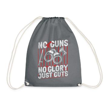 Pas d’armes à feu Pas de gloire Juste GutsSal Officier - Sac de sport léger - gris - Devant
