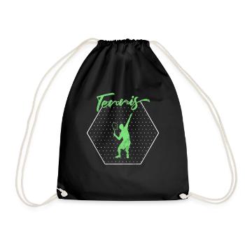 Tennis - Sac de sport léger - noir - Devant