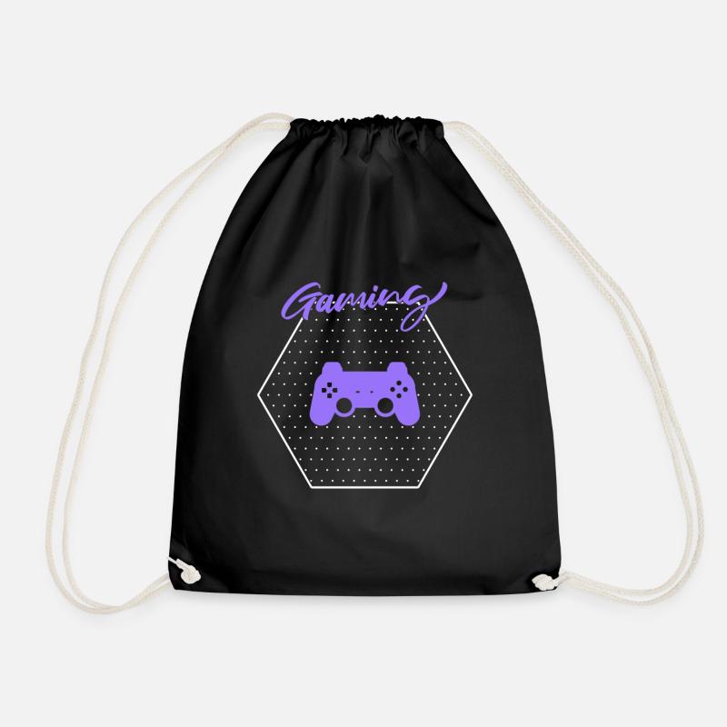 Gaming - Turnbeutel - Schwarz