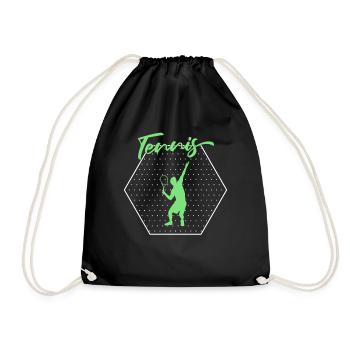 Tennis - Sac de sport léger - noir - Devant