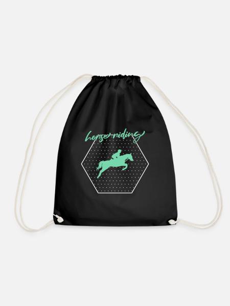 Équitation - Sac de sport léger - noir