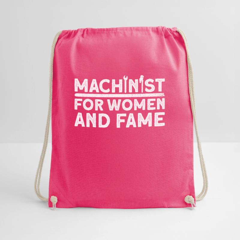 Cutting Machine Operator CNC Machine Operator Drawstring Bag
